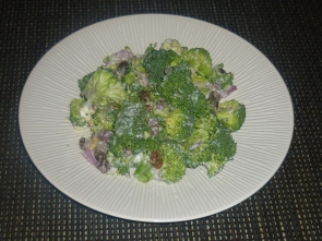 Raw Broccolo Salad by cookingtrips